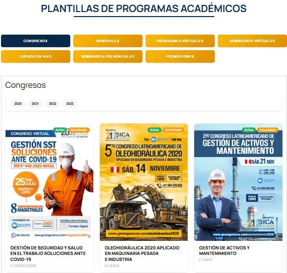 Plugin de Programas Académicos